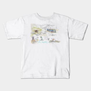 The Chesterfield Canal Kids T-Shirt